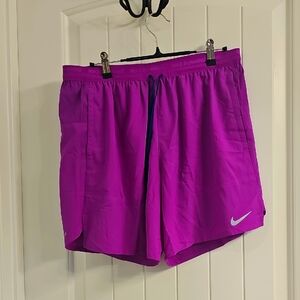 Nike Purple Running Shorts